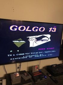 Golgo 13: Top Secret Episode (Nintendo NES, 1988) Authentic And Tested
