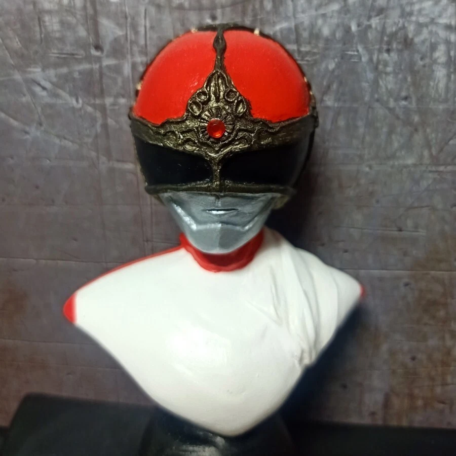 Gafas Super Sentai Personaje Legendario V Colección Busto Rojo Foto 4 de 4
