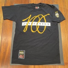 Camiseta Kappa Vintage Juventus 100 Años 1997/98 Juventus Hombre Mediana Negra