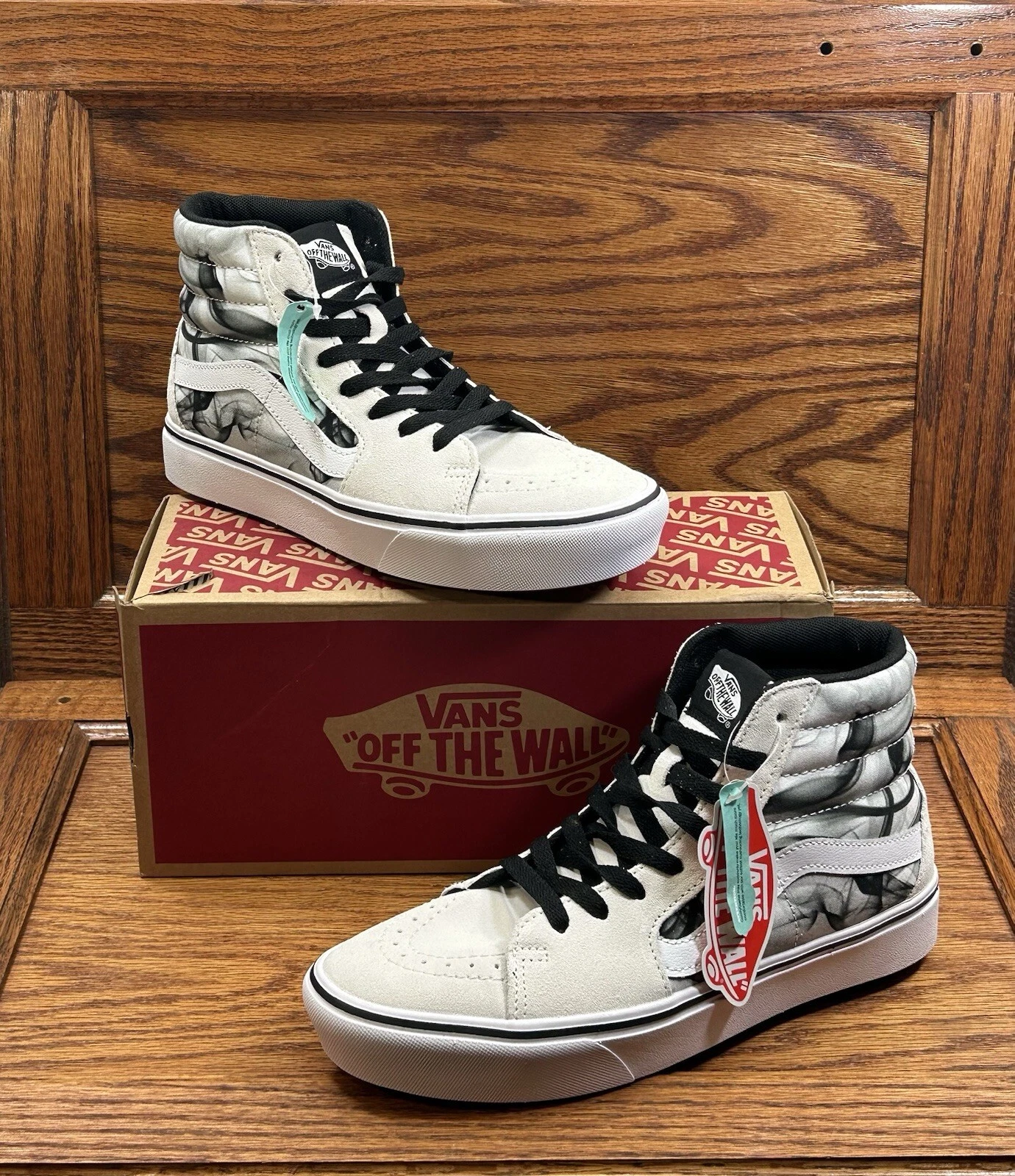 Scarpe Vans Comfycush Sk8 Hi After bianco scuro nero