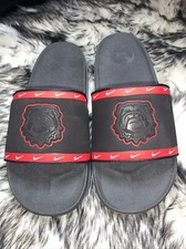 Nike Multicolor Bulldog Cozy Sandals Size 8 Usa