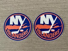 2x New York Islanders Car Bumper Laptop Wall Vinyl Die Cut Stickers Decals