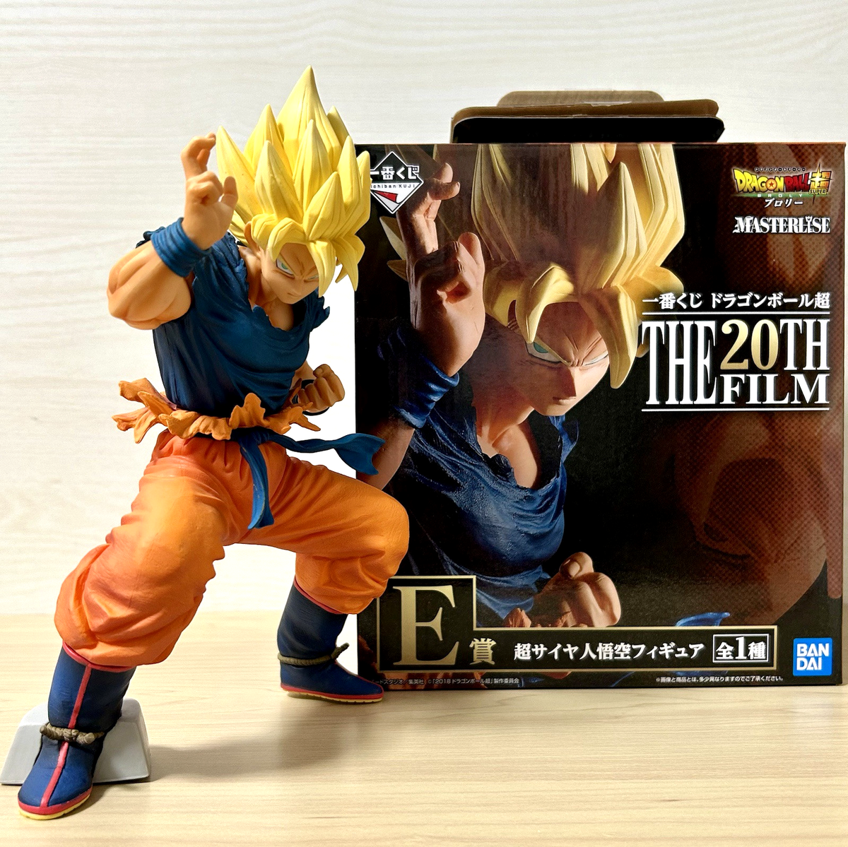 Dragon Ball Super Saiyan Son Goku Figure Ichiban Kuji THE 20TH