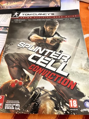 Splinter Cell Conviction Tom Clancys Prima Official Game Brand New And Sealed