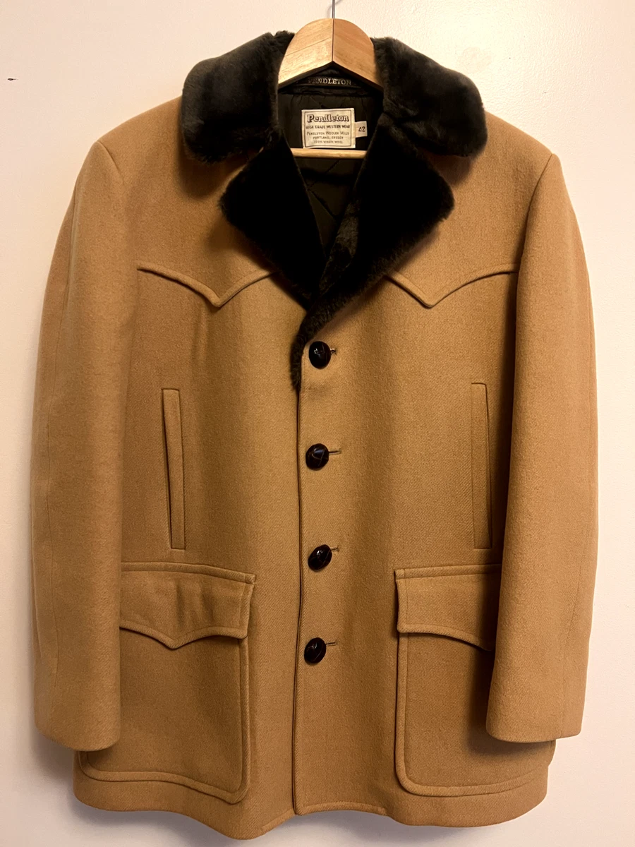 Mens pendleton top wool coat
