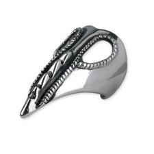Gothic Fingerspitzenring Nagelring Kralle Klaue Krallenring Vampir Ring SR1171