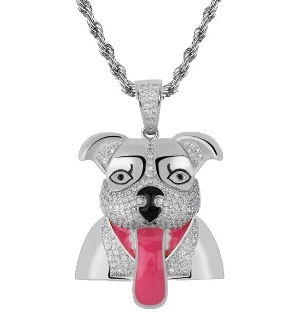 Cubic Zirconia Acero Inoxidable Animales e Insectos Collares y colgantes De moda