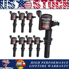 8 PACK Ignition Coils For 2006 2007 2008 Mercury Mountaineer 4.6L V8 DG511 FD508