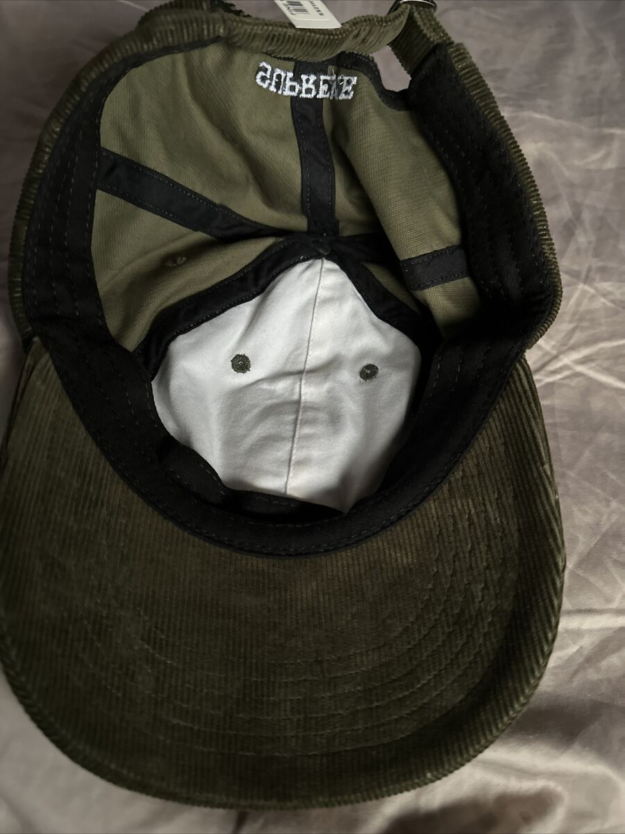 Supreme Fine Wale Corduroy S Logo 6-Panel Olive ss21 | eBay Supreme Fine Wale Corduroy S Logo 6-Panel Olive ss21 | eBay