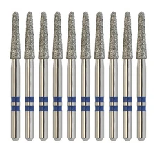 Diamond Burs Zirconia Z856/018M Round End Taper Cutter Medium Grit FG Multi-Use