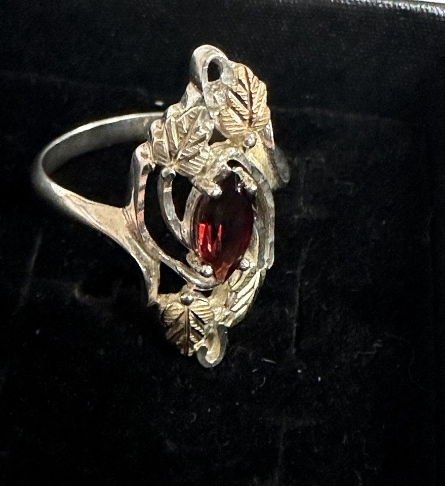 Stunning Black Hills Gold And Estate Ring eBay