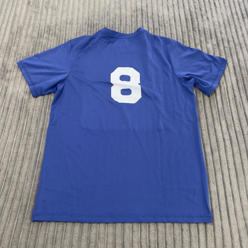 Camiseta Majestic Evolution Toronto Blue Jays Youth XL Azul Cool Base Performance Foto 2 de 4