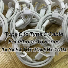 60W PD USB-C to USB-C Cable Fast Charger Type C Cord Lot For i Phone 15 16 17 18