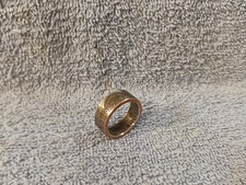 1979 Kennedy Half Dollars size 9 -1/2 coin ring handmade mixed metals  A 