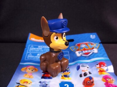 Paw Patrol open blind bag Limited Edition mini figure Wiggle ears CHASE NEW