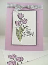 Stampin Up handmade card - Blessed Easter