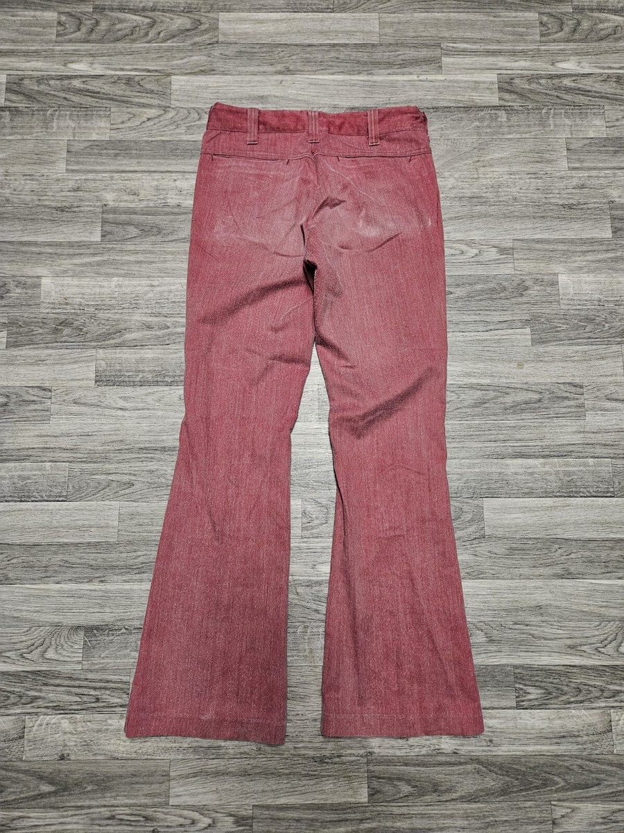 Vintage 70s Lee Mr Fastbacks 31x33 Red Pants Bell Bottom Vintage 70s Lee Mr Fastbacks 31x33 Red Pants Bell Bottom