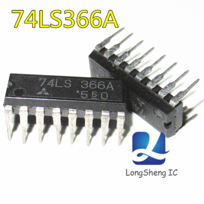 Lot De 5 Circuits Intégrés 74LS366A NEUF - Boîtier DIP-16, Logique TTL