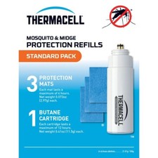 Thermacell Standard Refill Pack (Mats & Gas) - Fishing Outdoor Camping