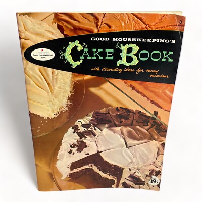 1958 Good Housekeeping's Cake Book #3 Booklet Recipes Decorating Tips Special
