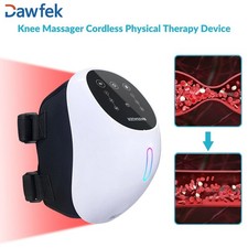 Electric Knee Massager Red Light Therapy Heated Vibrate Pain Relief