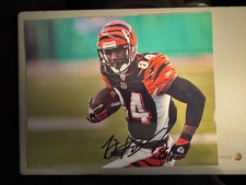 T. J. Houshmandzadeh signed 8x10 photo Cincinnati Bengals autographed