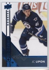 2016-17 Upper Deck Overtime Rookies Blue Foil JC Lipon #111 7m7