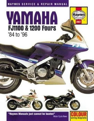 Yamaha FJ1100 & 1200 Fours (84-96) by Haynes Publishing (English) Paperback Book