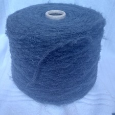 fil a tricoter Semi mohair Perle Brillante Bleu Nuit 950 grammes