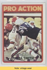 1972 Topps Pro Action Bubba Smith #127 READ 0d6