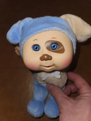 Cabbage Patch Kids plush blue dog 2021 CPK Doll Doggy Costume