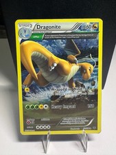 2015 Pokemon TCG: Dragonite Full Art Cosmos Holo Rare #52/108 Heavily Played