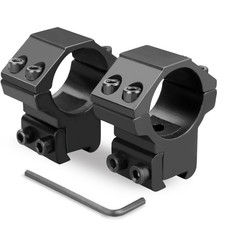 1'' Dovetail Scope Rings, Medium Profile Scope Mounts for 11 mm Dovetail Rail...