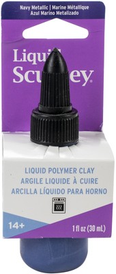 3er Pack Sculpey Flüssigkeit 1oz - Navy Metallic ALS-3507