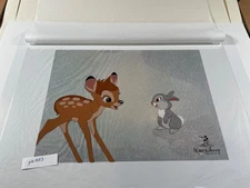 Limited Edition "Bambi" Disney Employee only cel from Ink and Paint department