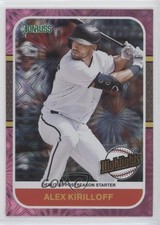 2021 Panini Donruss Highlights Pink Fireworks Alex Kirilloff #HI6 uk2