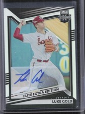 2022 Panini Elite Extra Edition #147 Luke Gold Signatures