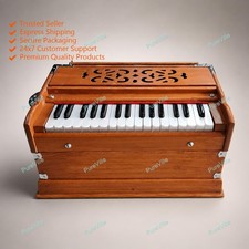 Small 32 Key Standard Harmonium Double Bellow Professional Quality