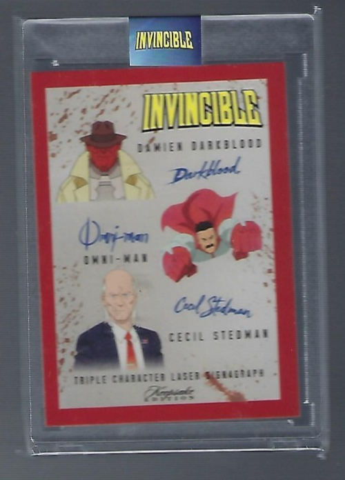 2025 Keepsake Invincible Omni-Man Darkblood Stedman Laser