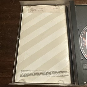 Doom (Sega Saturn, 1997) Complete CIB W Reg - Tested - Authentic