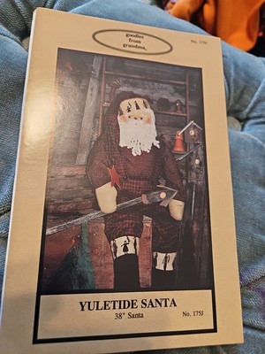 Goodies From Grandma: ''Yuletide Sant'' 38'' Christmas Decor 