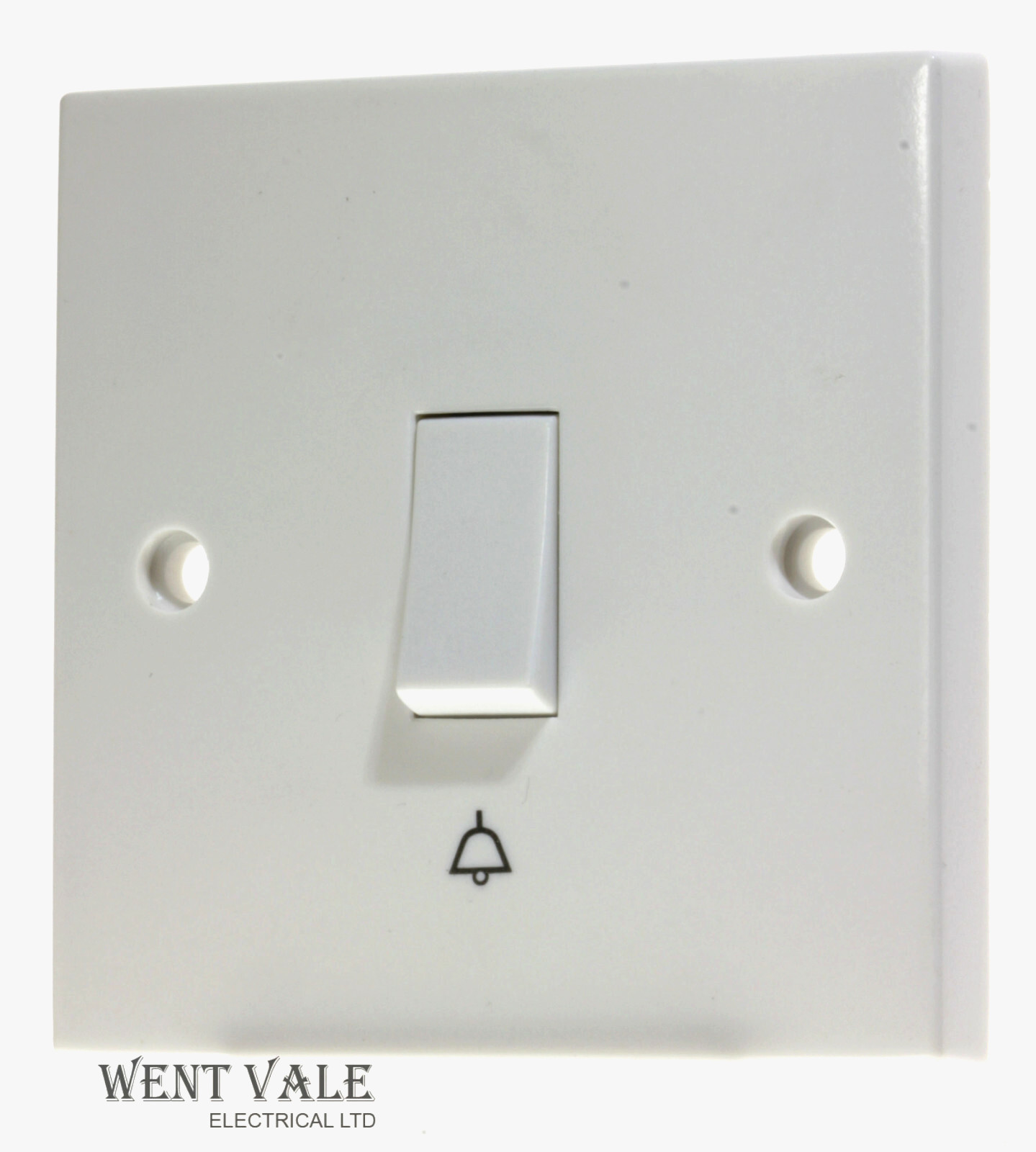 British General 900 Series - 914-01 - White Moulded - 10ax Retractive Bell Push