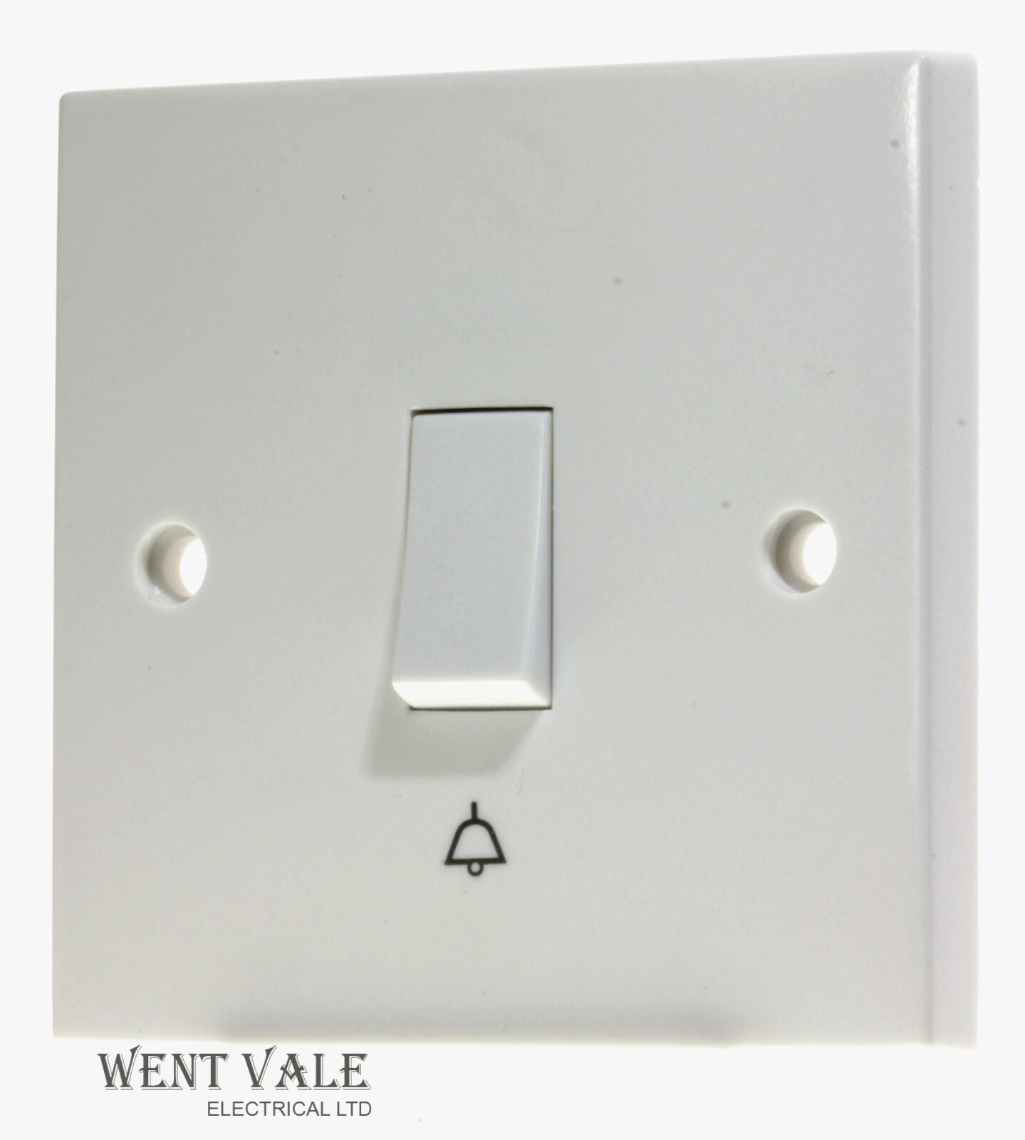 British General 900 Series - 914-01 - White Moulded - 10ax Retractive Bell Push