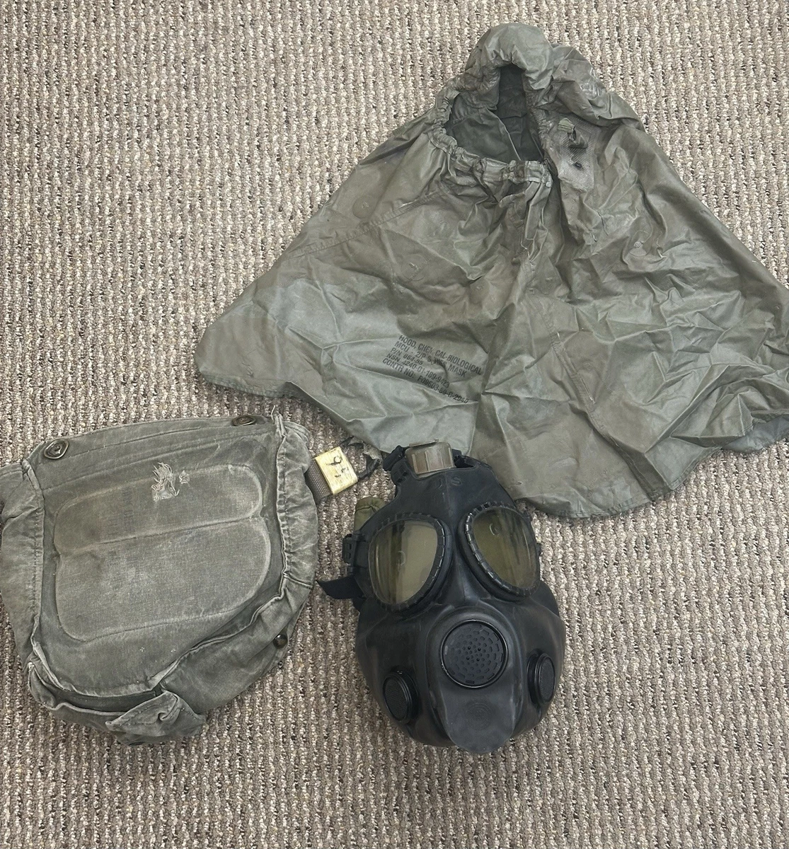 US Gas Mask Indiana Original Vietnam War Personal & Field Gear for