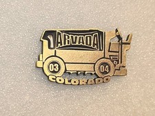 Colorado Arvada Hockey Zamboni Ice Resurfacer Pin AHA 2003 2004 Tournament Youth