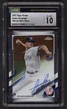 2021 Albert Abreu Topps Chrome   Auto  RC  CSG 10/10   #RA-AA (G1081)