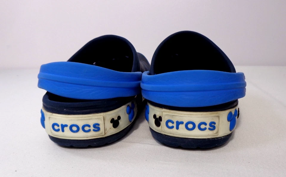 Zuecos Crocs Niños Disney Mickey Mouse Azul Talla 12 C 13 Foto 4 de 4