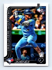 #535 2025 Topps BASE / Leo Jimenez RC Toronto Blue Jays