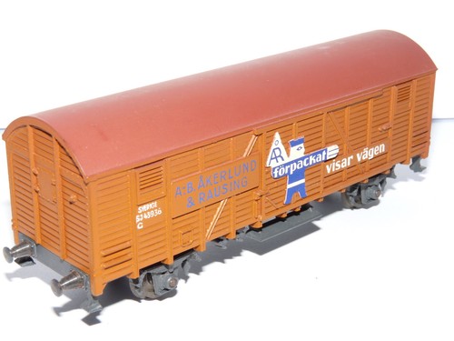 Pocher H0 315 DC ++ Güterwagen G 4393 Akerlund Förpackat der SJ ++ #I2_231 | Zustand: Gebraucht