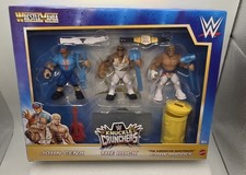 WWE Knuckle Crunchers John Cena The Rock Cody Rhodes Action Figure 3-pack New